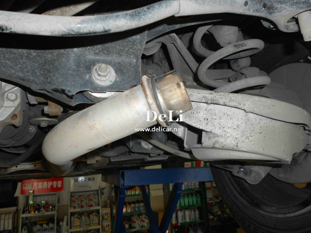 大連德利汽車改裝G25改FGK排氣KN69進氣獅特拉桿