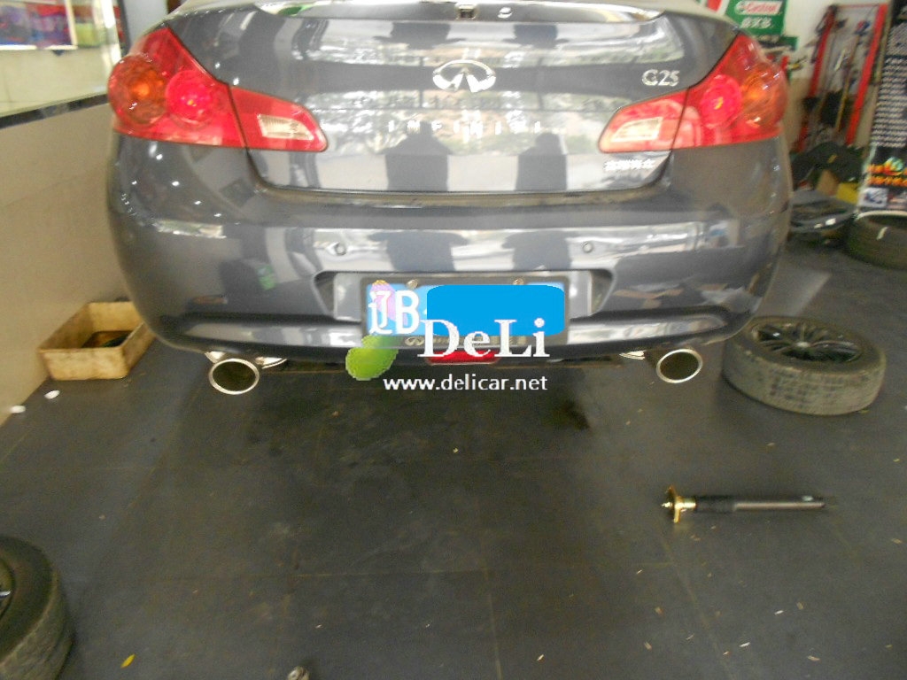 大連德利汽車改裝G25改TeinCS避震