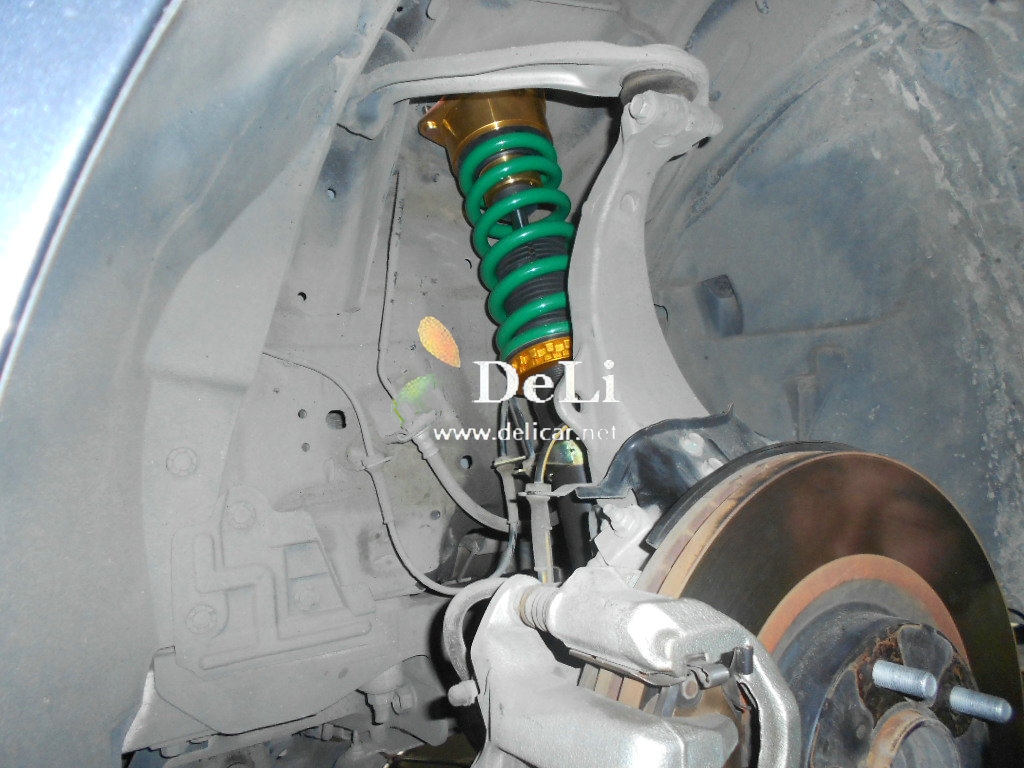 大連德利汽車改裝G25改TeinCS避震