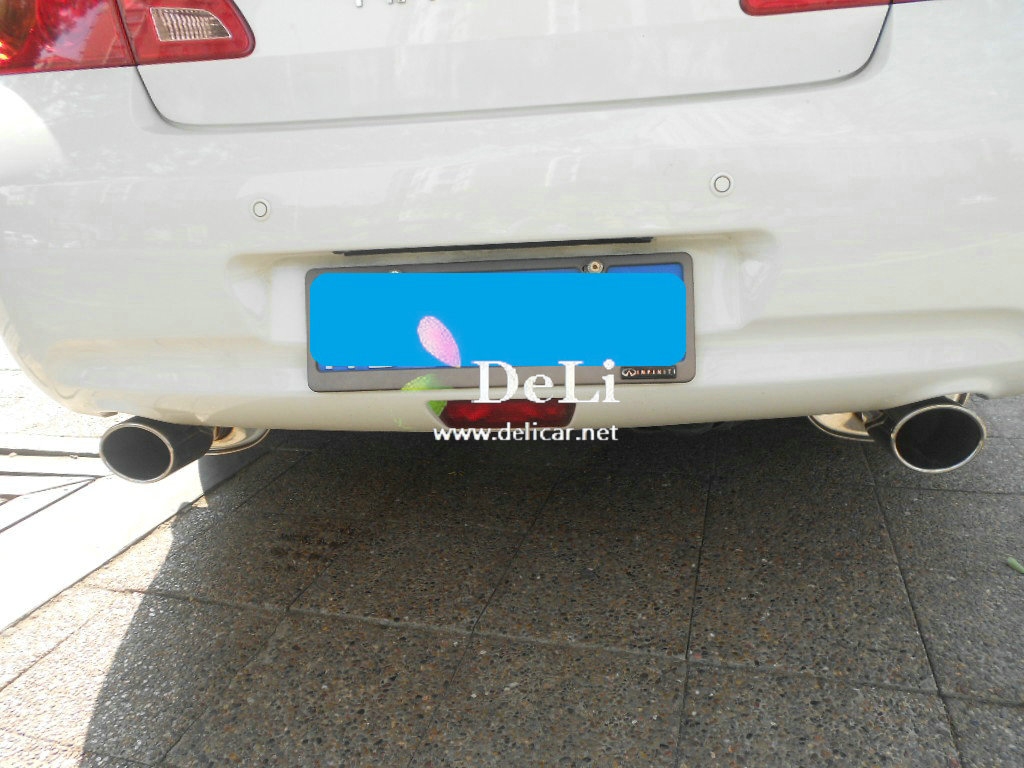 大連德利汽車改裝G37改裝FGK排氣KN69進氣