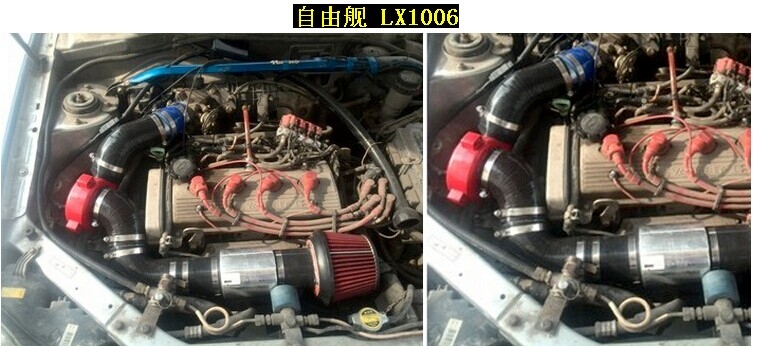 键程离心式汽车电动涡轮增压器LX1006 动力提升 节油 进气改装配件 专利