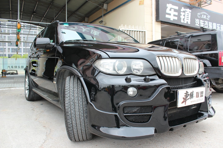 【車鎮(zhèn)改裝】老款X5改裝前后包圍