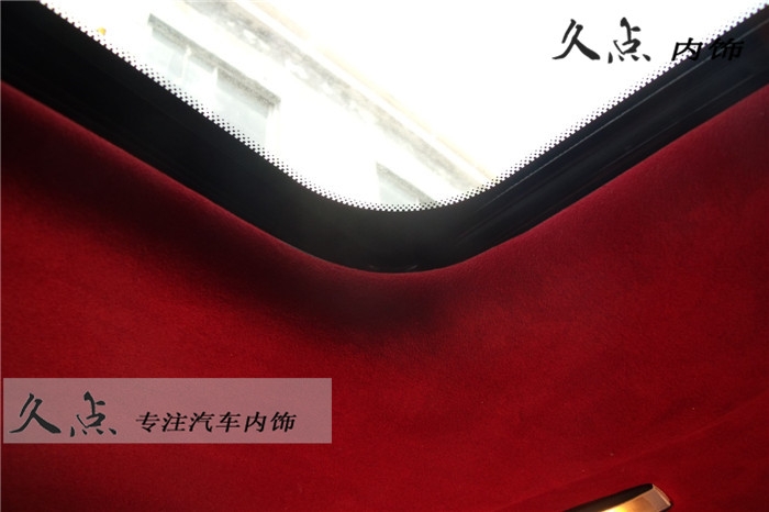【久點內飾】高爾夫6頂棚翻毛升級