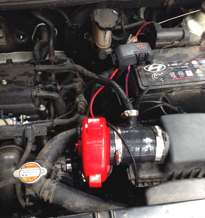 起亚K2 进气改改 动力提升节油改装加装键程离心式电动涡轮增压器LX1006