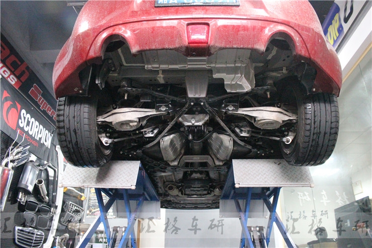 日产Nissan 370Z改装美国Magnaflow芒果排气--长沙汇格车研汽车改装