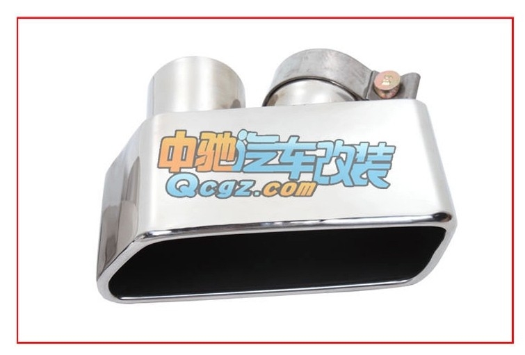 寶馬GT535I改裝550i尾喉GT528排氣方嘴 尾唇530LI方口BMW 5系后唇