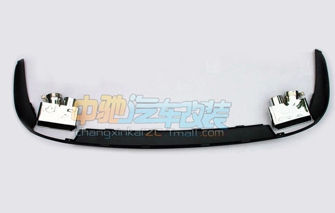 寶馬GT535I改裝550i尾喉GT528排氣方嘴 尾唇530LI方口BMW 5系后唇