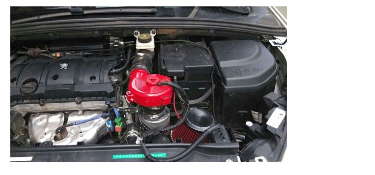 标致307 1.6 进气改改 动力提升节油改装加装键程离心式电动涡轮增压器