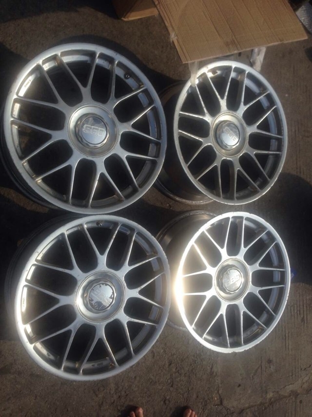 日本BBS，鍛造RC317、重量8·4KG 超輕、18寸