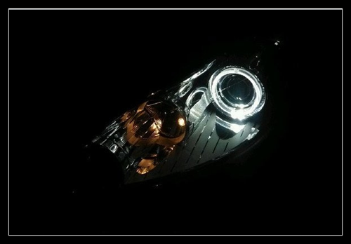 長城c50大燈改裝全新Q5雙光透鏡 雪萊特氙氣燈 金世萊安定器