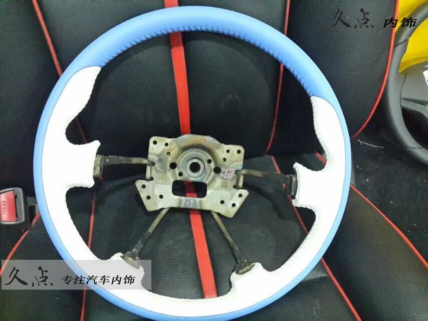 【久點內(nèi)飾】個性方向盤配色——賓利縫法制作