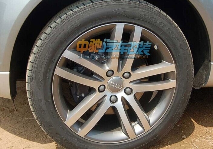 奧迪Q7輪轂20寸雙五柱 奧迪Q7輪轂 頂配改裝專用 鋼圈 假一賠3