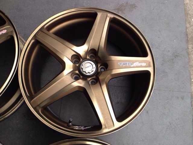 RAYS TRD 18 *7.5J ET40 5*114.3，豐田系列定制輪轂，二手鍛造，現(xiàn)貨，裝雷克薩斯，豐田