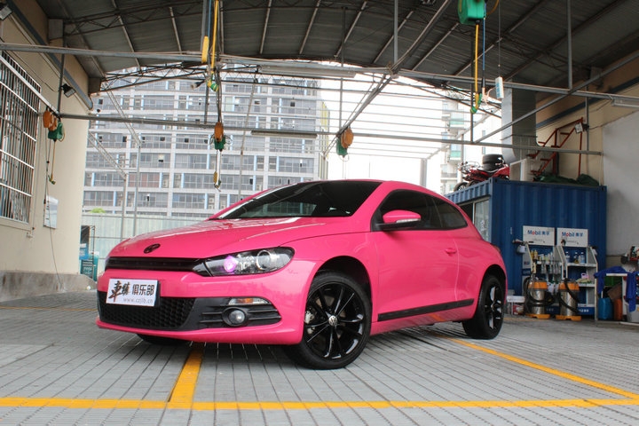 【車鎮(zhèn)改裝】大眾尚酷全車身噴漆改色