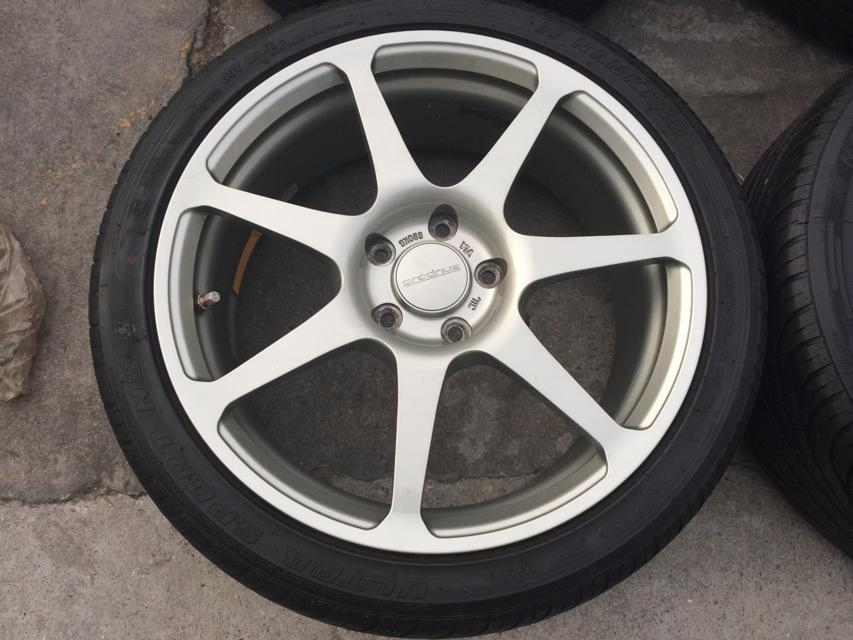 PRODRIVE GC07J 18*7.5J ET50 5*112 連南港 225.40.18、鍛造、超輕、
