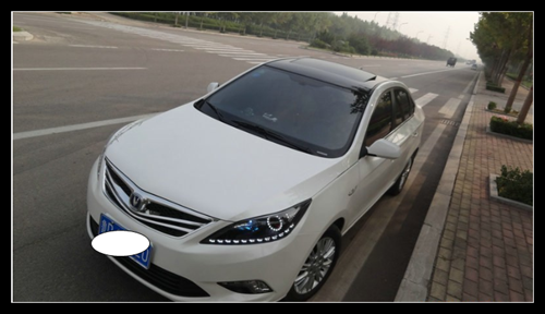 長(zhǎng)安逸動(dòng)大燈改裝直接當(dāng)婚車 加裝寶馬海拉3透鏡