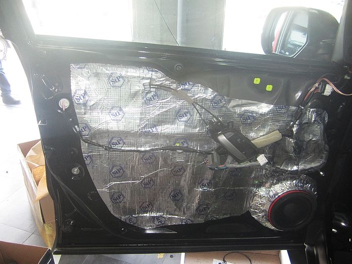 CRV全車俄羅斯STP隔音，出入盡顯軍工品質(zhì)