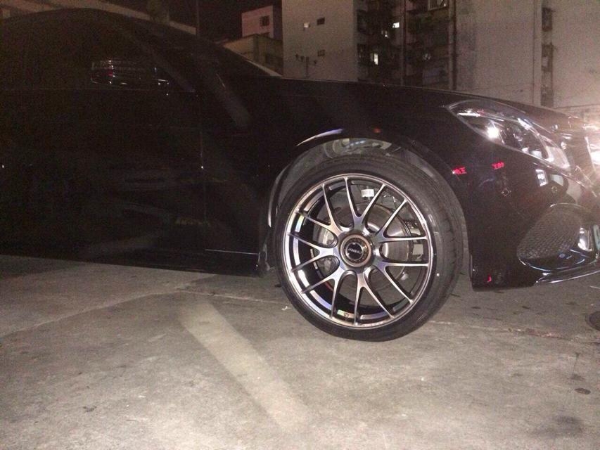 RAYS、G27、20寸裝新款奔馳E300