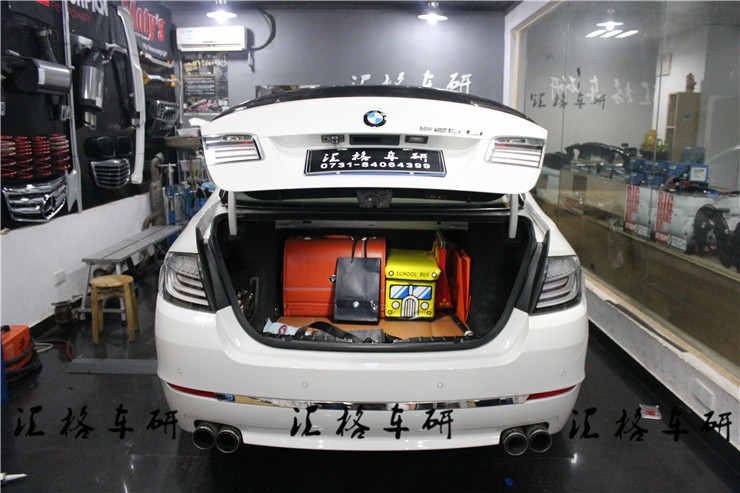 長(zhǎng)沙匯格車研改裝BMW寶馬5系原廠電動(dòng)尾門套件