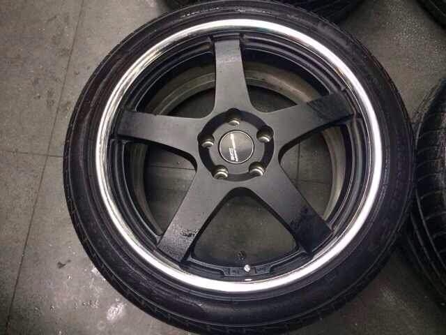 日本SSR EX01 18*8.5J ET35 5*112 連倍耐力P1