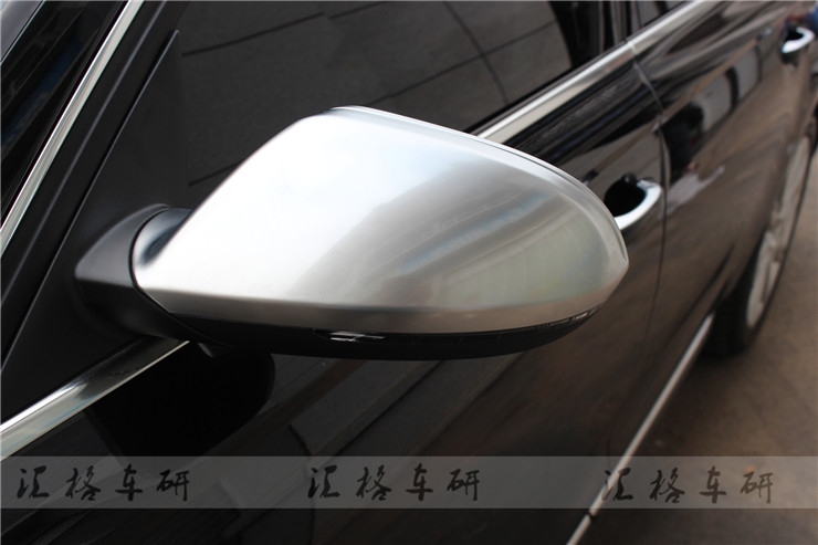 湖南長沙匯格車研汽車改裝奧迪A6多功能撥片定速巡航RS6方向盤/電鍍銀耳RS6反光后視鏡