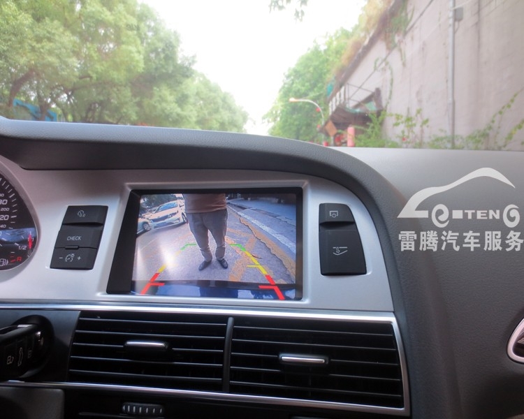 深圳雷騰奧迪A6L加裝凱立德GPS導(dǎo)航加倒車影像|奧迪專車專用行車記錄儀深圳特價(jià)促銷