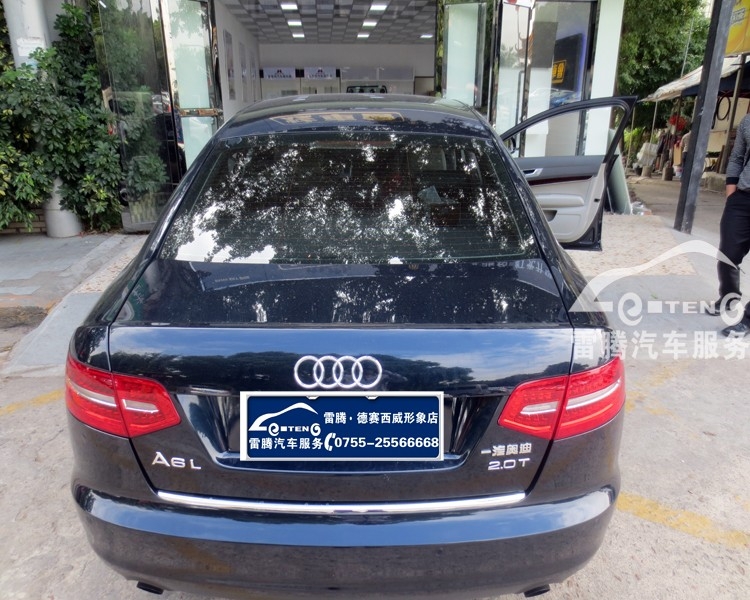 深圳雷騰奧迪A6L加裝凱立德GPS導(dǎo)航加倒車影像|奧迪專車專用行車記錄儀深圳特價(jià)促銷