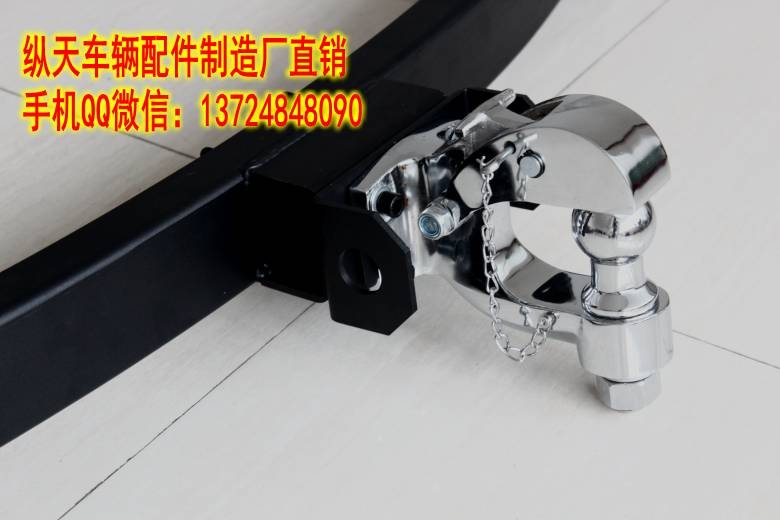 江鈴新馭勝S350改裝內(nèi)置后杠拖車鉤 牽引掛鉤 縱天 汽配 防撞杠