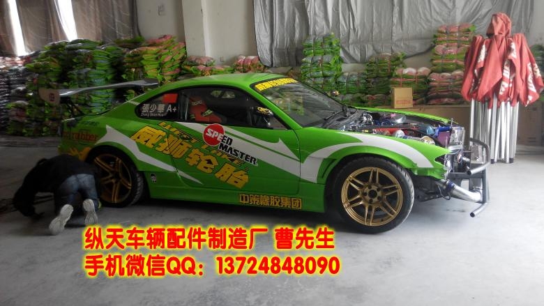 中國漂移第一人張少華戰(zhàn)車上安裝縱天法蘭盤60mm厚哦