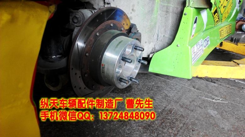 中國漂移第一人張少華戰(zhàn)車上安裝縱天法蘭盤60mm厚哦