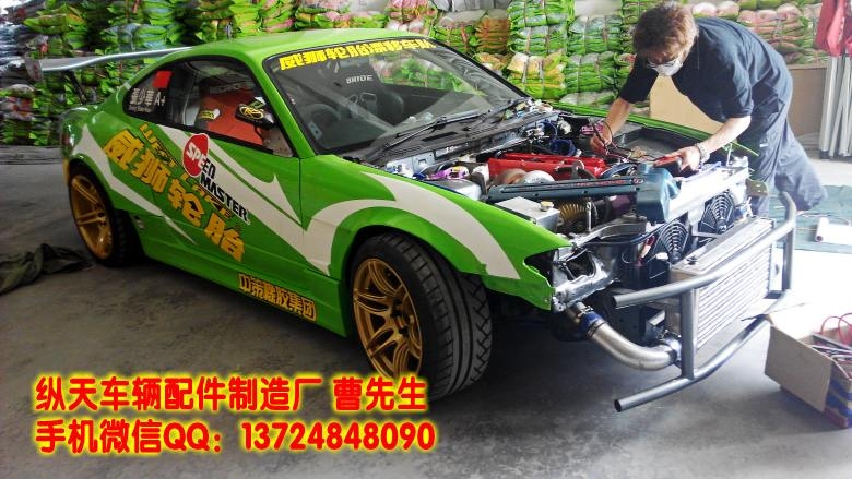中國漂移第一人張少華戰(zhàn)車上安裝縱天法蘭盤60mm厚哦