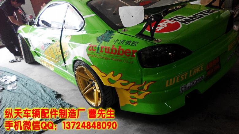 中國漂移第一人張少華戰(zhàn)車上安裝縱天法蘭盤60mm厚哦
