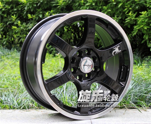 16寸4*100/114.3凱越 飛度 K2 雨燕 迷你 鋁合金改裝輪轂胎鈴YLX
