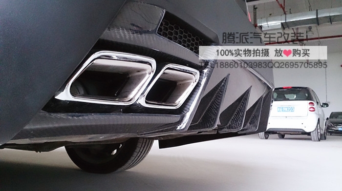 14年奔驰E级200 300 320 400改装TOP款碳纤大包围 尾翼 AMG 排气