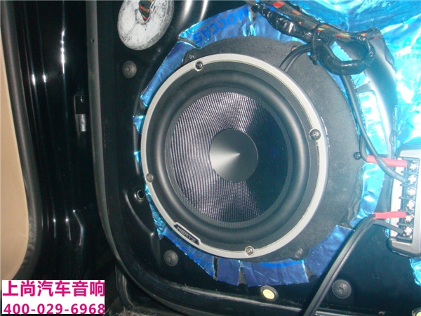 大眾途銳改裝意大利歐迪臣音響-陜西西安上尚汽車音響
