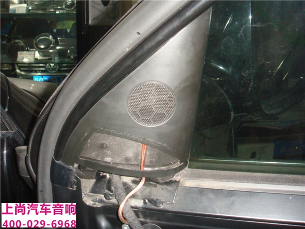 大眾途銳改裝意大利歐迪臣音響-陜西西安上尚汽車音響