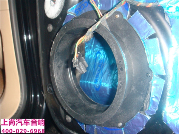 大眾途銳改裝意大利歐迪臣音響-陜西西安上尚汽車音響