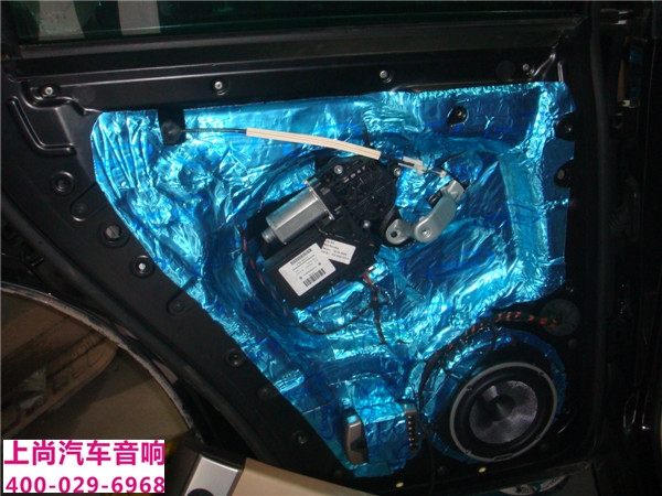 大眾途銳改裝意大利歐迪臣音響-陜西西安上尚汽車音響