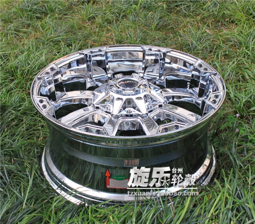 17寸9J電鍍5*127/5*114.3 牧馬人 大切諾基 菲躍 改裝輪轂鋼圈