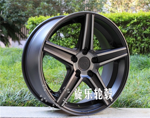 18寸8J9.5J前后配 銀色五幅 全數(shù)據(jù) 銳志 CC 福克斯 寶馬改裝輪轂