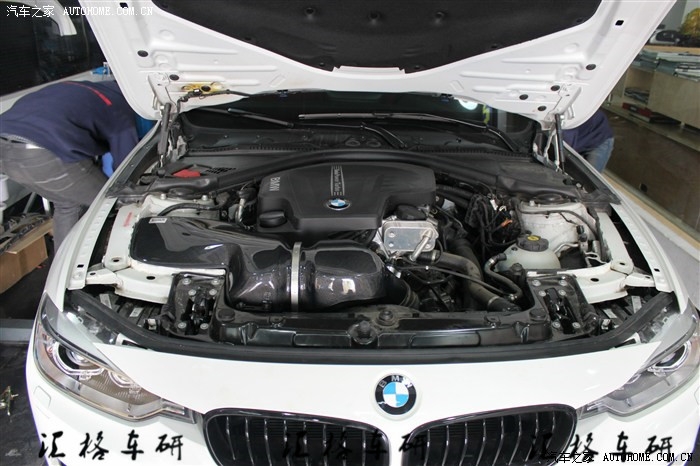 湖南长沙汇格车研汽车改装 BMW宝马F30新3系328轮毂排气避震刹车套件