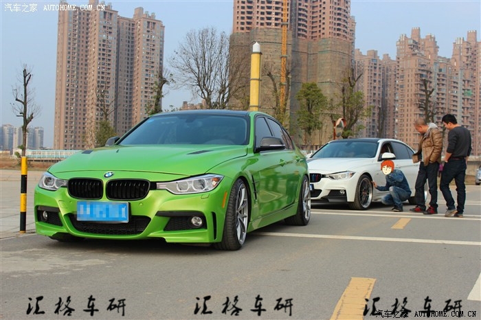 湖南长沙汇格车研汽车改装 BMW宝马F30新3系328轮毂排气避震刹车套件