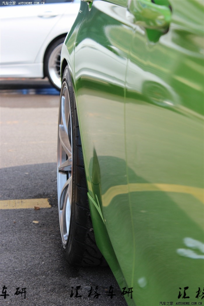 湖南長(zhǎng)沙匯格車(chē)研汽車(chē)改裝 BMW寶馬F30新3系328輪轂排氣避震剎車(chē)包圍套件