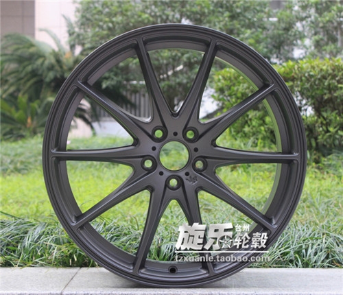 18寸5*105灰色 科魯茲 英朗GT XT 改裝鋁合金輪轂鋼圈胎鈴
