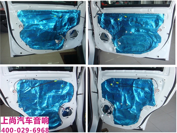 三菱勁炫改裝意大利赫茲音響-陜西西安上尚汽車音響