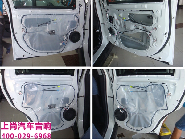 三菱勁炫改裝意大利赫茲音響-陜西西安上尚汽車音響