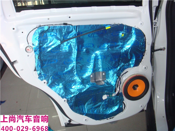 三菱勁炫改裝意大利赫茲音響-陜西西安上尚汽車音響