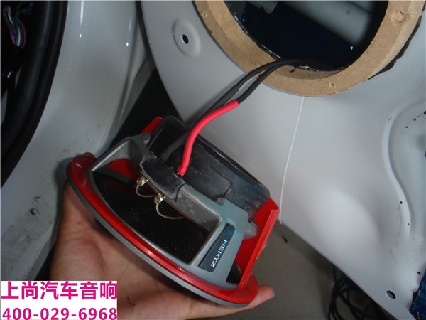 三菱勁炫改裝意大利赫茲音響-陜西西安上尚汽車音響