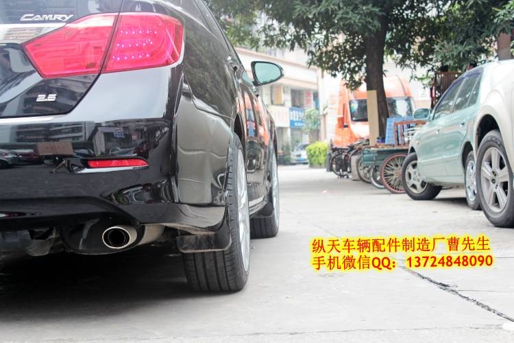 豐田凱美瑞改輪距加寬墊片汽車輪轂法蘭盤 25mm厚 實(shí)際案例