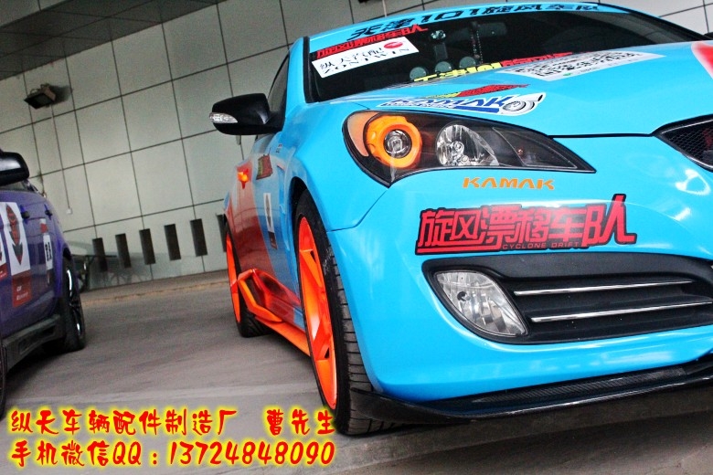 漂移車隊(duì)101賽車——?jiǎng)诙魉箍崤筛难b輪轂加寬墊片